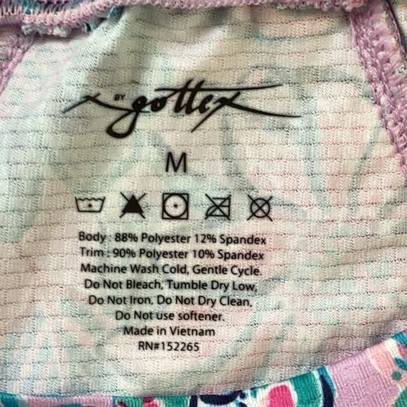 GOTTEX NWT GOLF AND TENNIS WEAR COOLING MOISTURE WICKING QUICK DRY TOP PURPLE - Picture 5 of 8